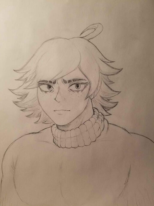 Sketch!!! (This one's trad. but I can sketch digitally, I prefer sketching digitally)